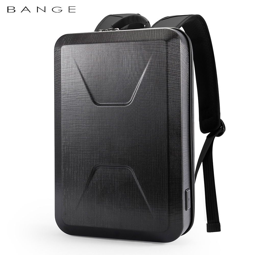 Travel Backpack Anti Theft - BANGE PC Hard Shell Fashion Backpack