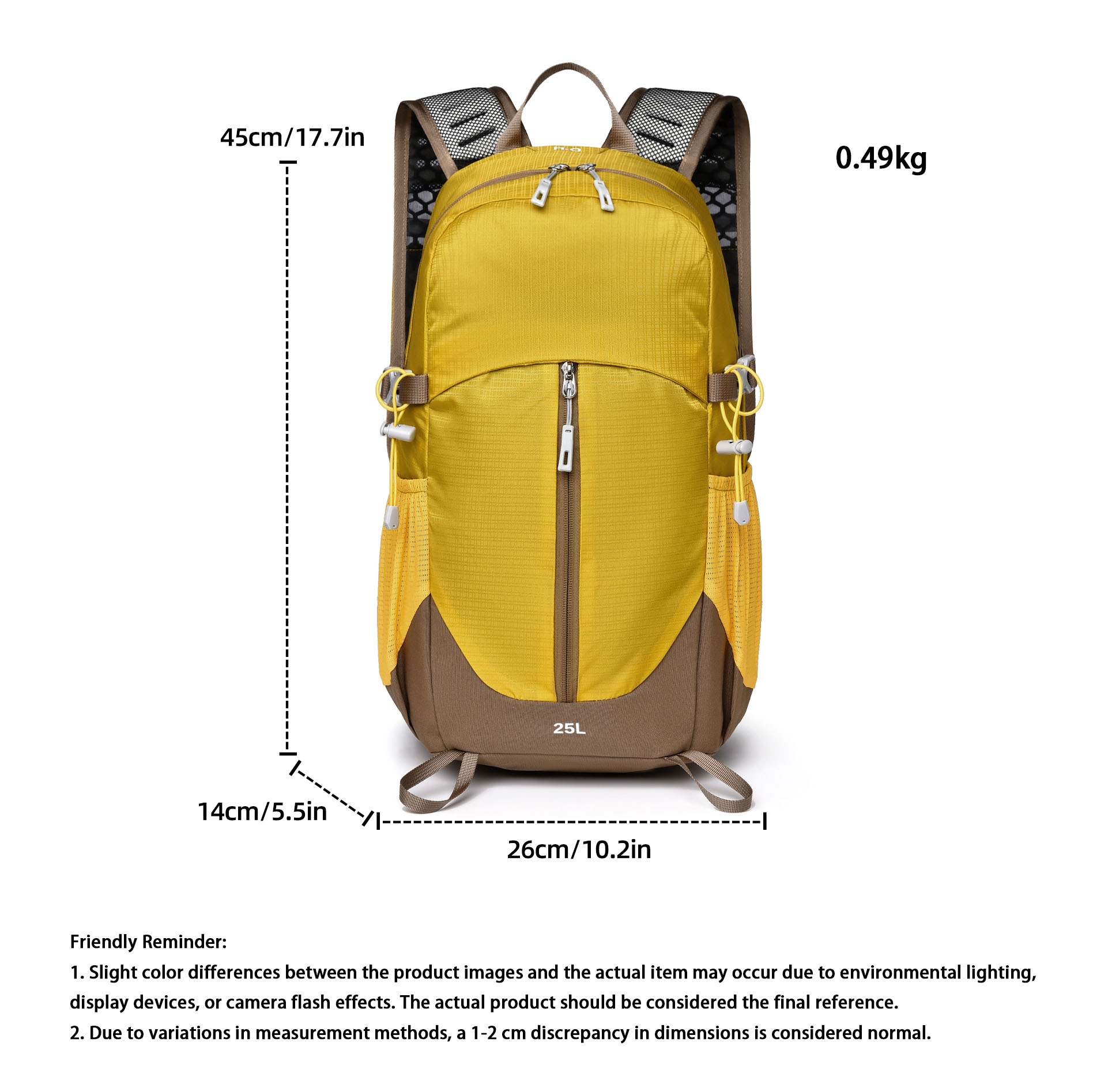25l Large Capacity Hiking Back - Hiking Backpack Waterproof incelemesi ve fiyatı