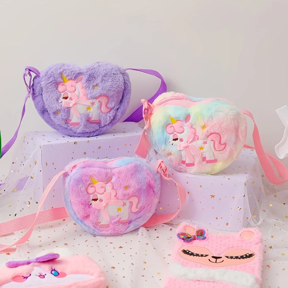 Cute Unicorn For Girls Plush H - Mini Backpack Purse incelemesi ve fiyatı