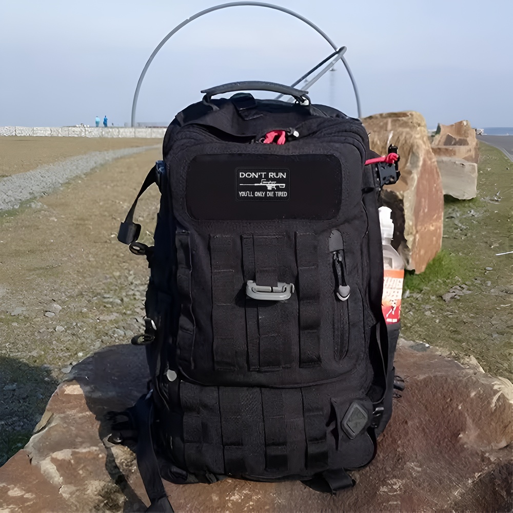 DON'T RUN Fun Meme Tactical Mo - Urban Backpack Tactical incelemesi ve fiyatı