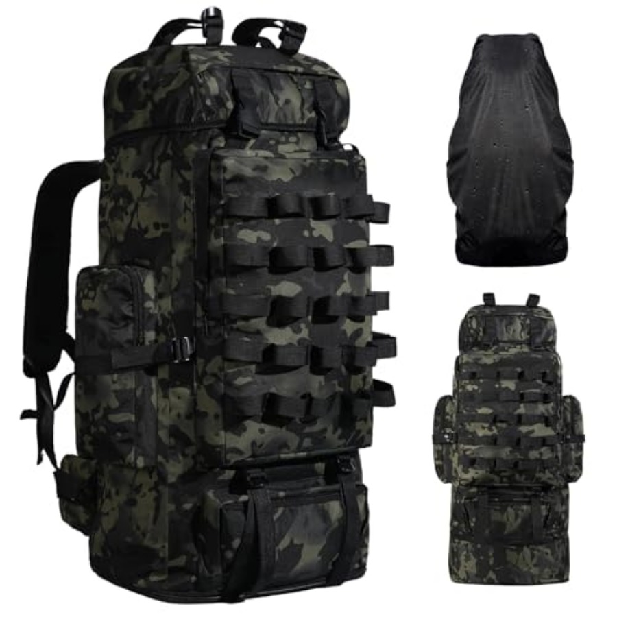 70L/100L Camping Hiking Backpa - Rain Cover Backpack incelemesi ve fiyatı