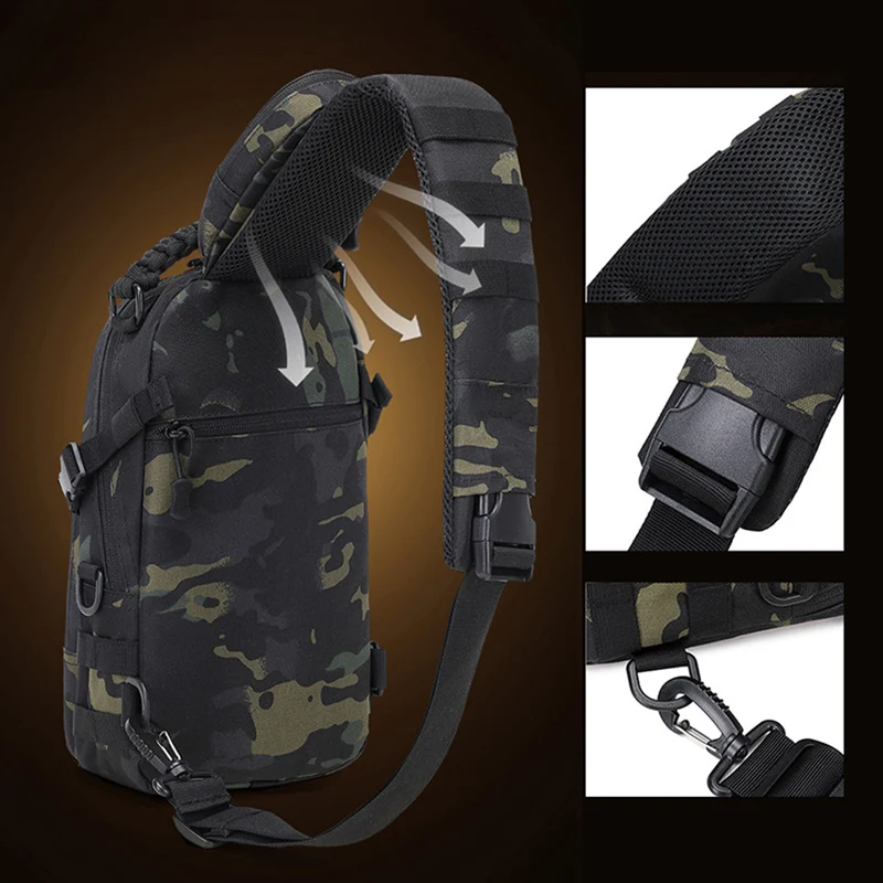 Men's Waist Bag Sports Shoulde - Sling Backpack Shoulder incelemesi ve fiyatı