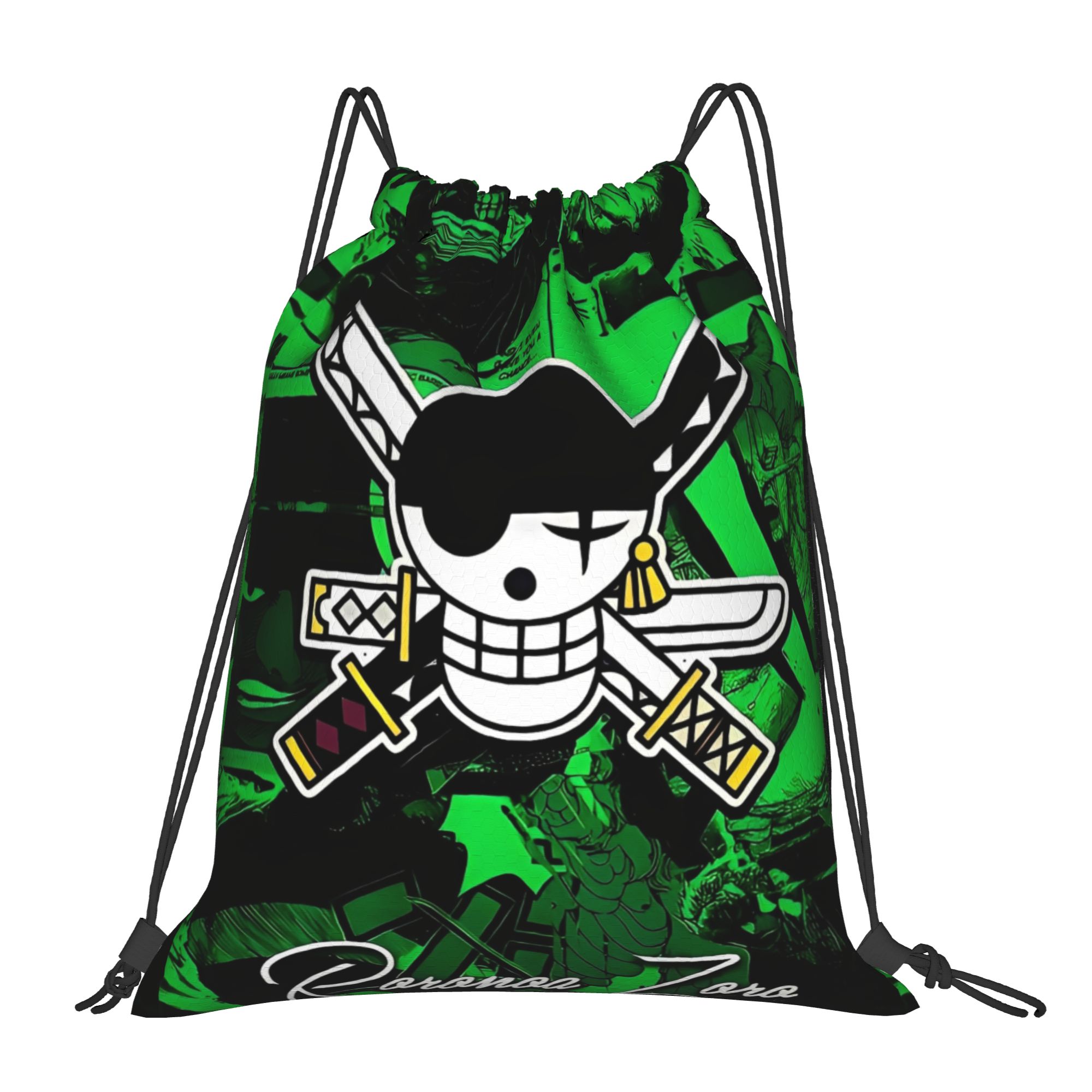 One Piece Zoro Skull Backpack  - Drawstring Gym Bag incelemesi ve fiyatı