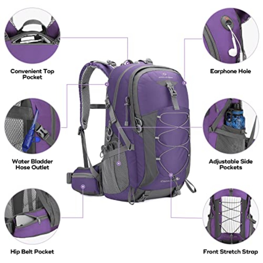 Hiking Backpack, Camping Backp - Rain Cover Backpack incelemesi ve fiyatı
