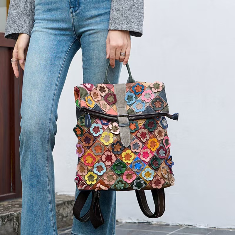 Vintage Women Genuine Leather  - Leather Backpack Vintage incelemesi ve fiyatı