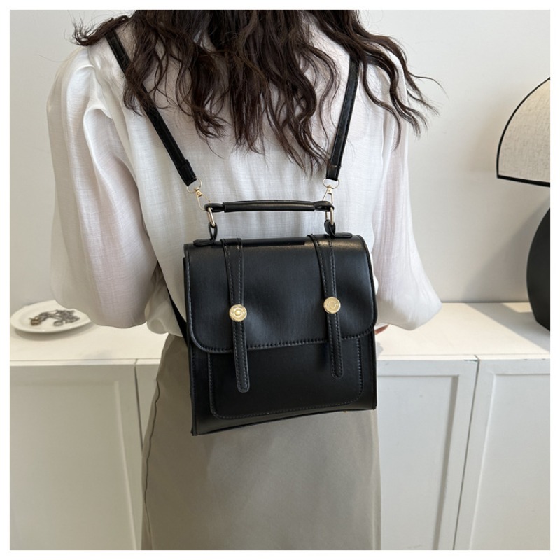 New fashionable double-shoulde - Leather Backpack Vintage incelemesi ve fiyatı