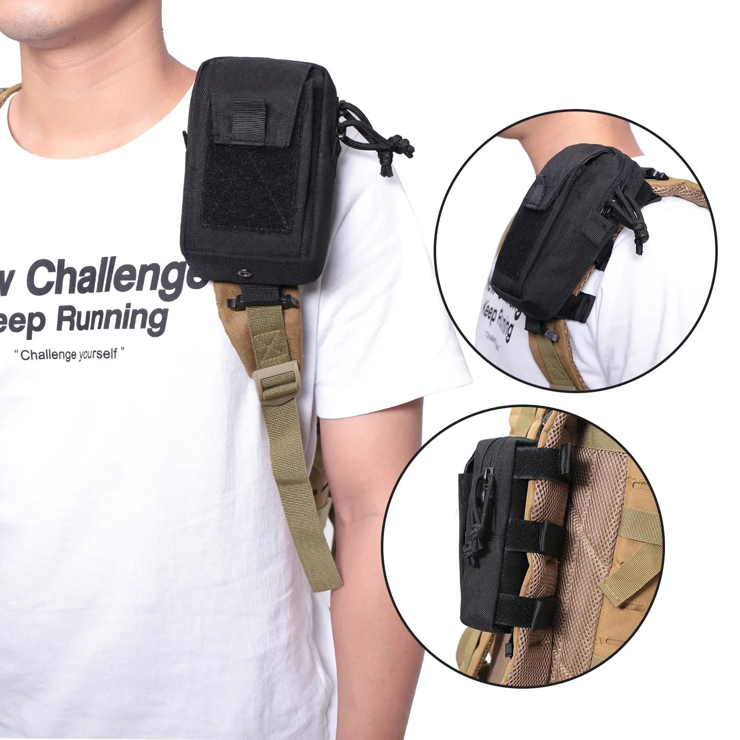 Molle Backpack Strap Bag Phone - Backpack Insert Organizer incelemesi ve fiyatı