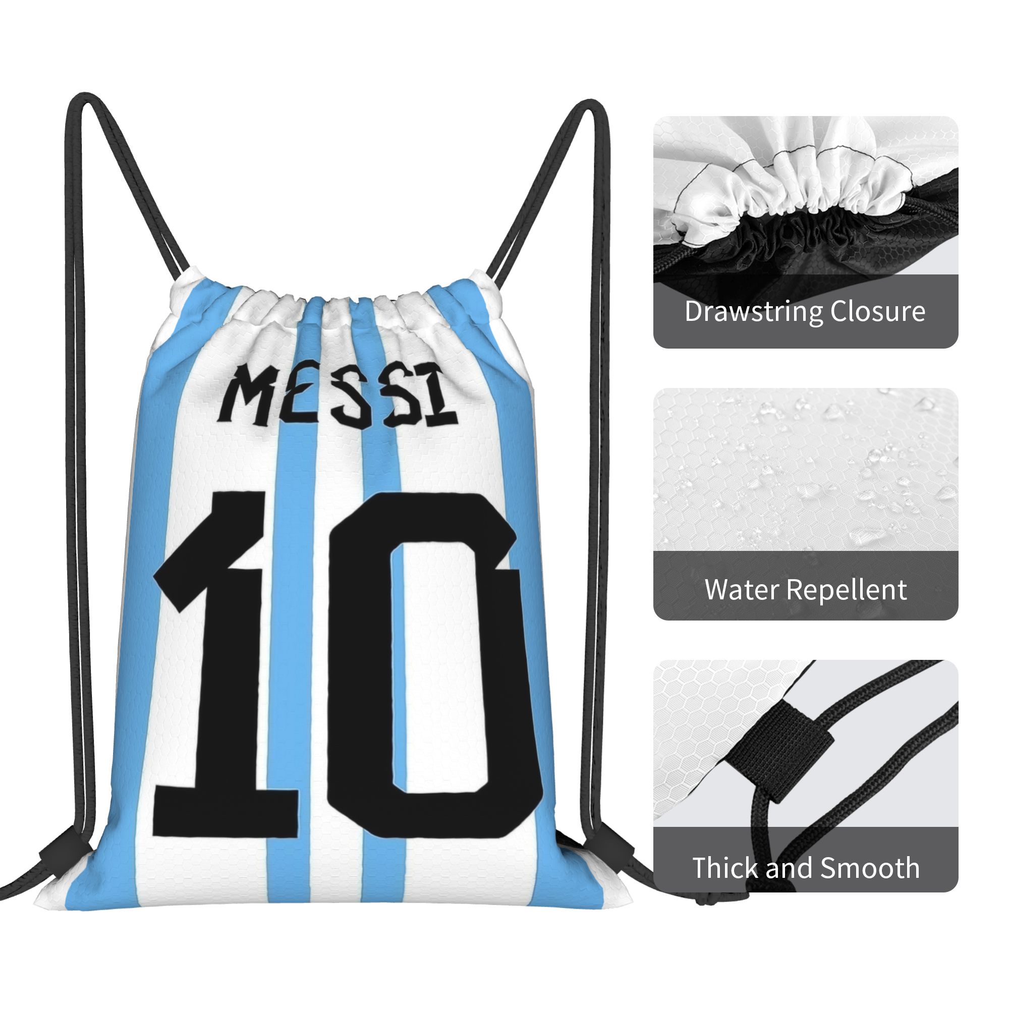 Messis 10 Soccer Football Draw - Drawstring Gym Bag incelemesi ve fiyatı