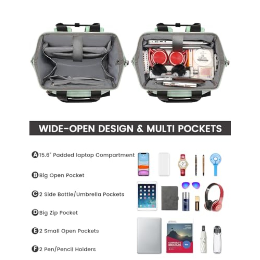 Laptop Backpack for WomenColle - Travel Backpack Anti Theft incelemesi ve fiyatı