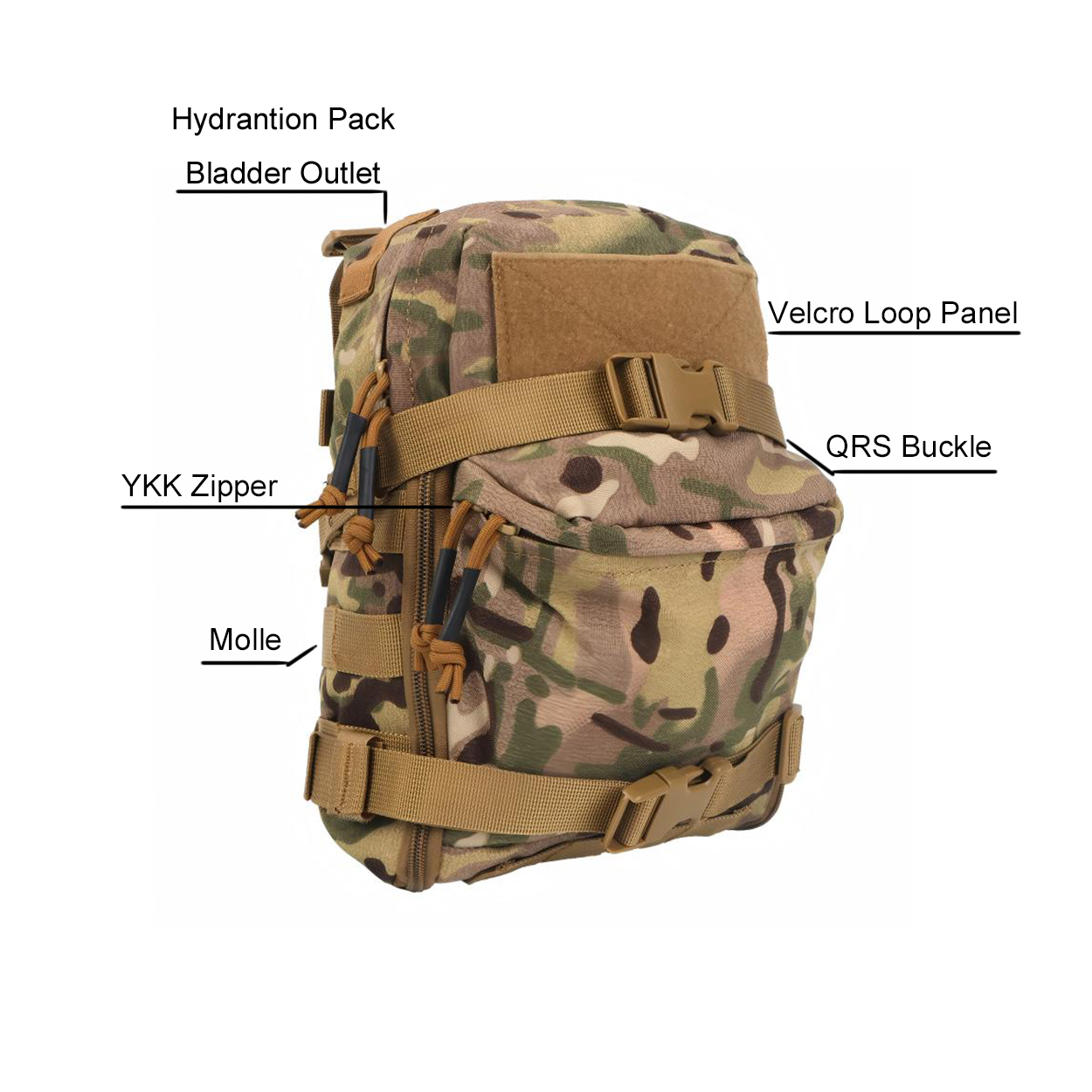 Mini Hydration Bag Outdoor Tac - Hydration Pack Outdoor incelemesi ve fiyatı
