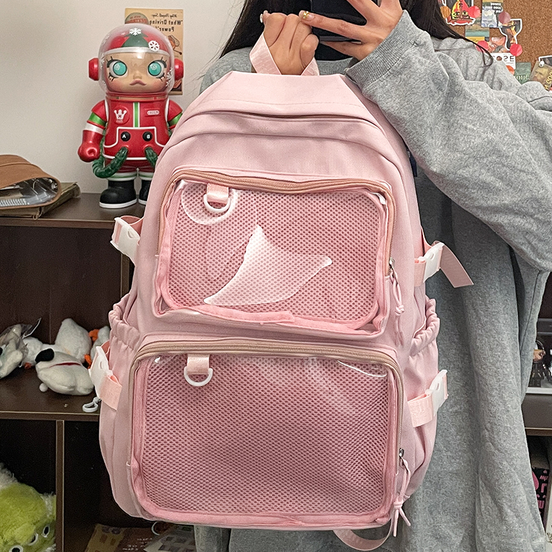 Japanese Style Transparent Ita - Fashion Backpack Women incelemesi ve fiyatı