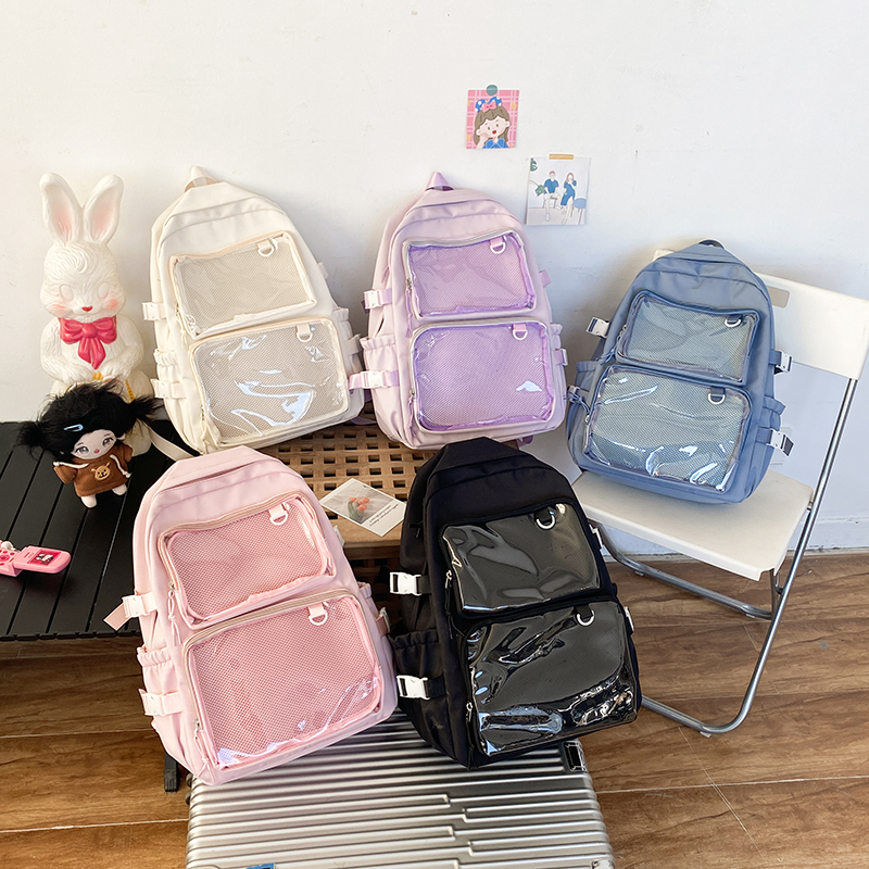 Japanese Style Transparent Ita - Fashion Backpack Women incelemesi ve fiyatı