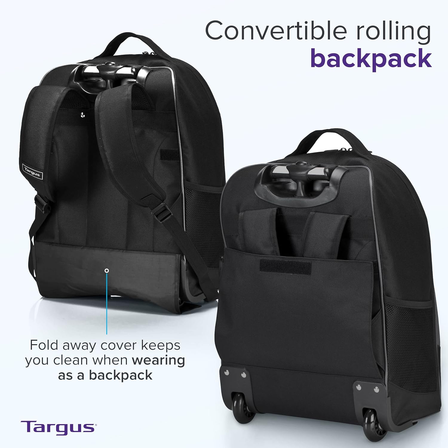 16-Inch Rolling Laptop Backpac - Laptop Sleeve Removable incelemesi ve fiyatı