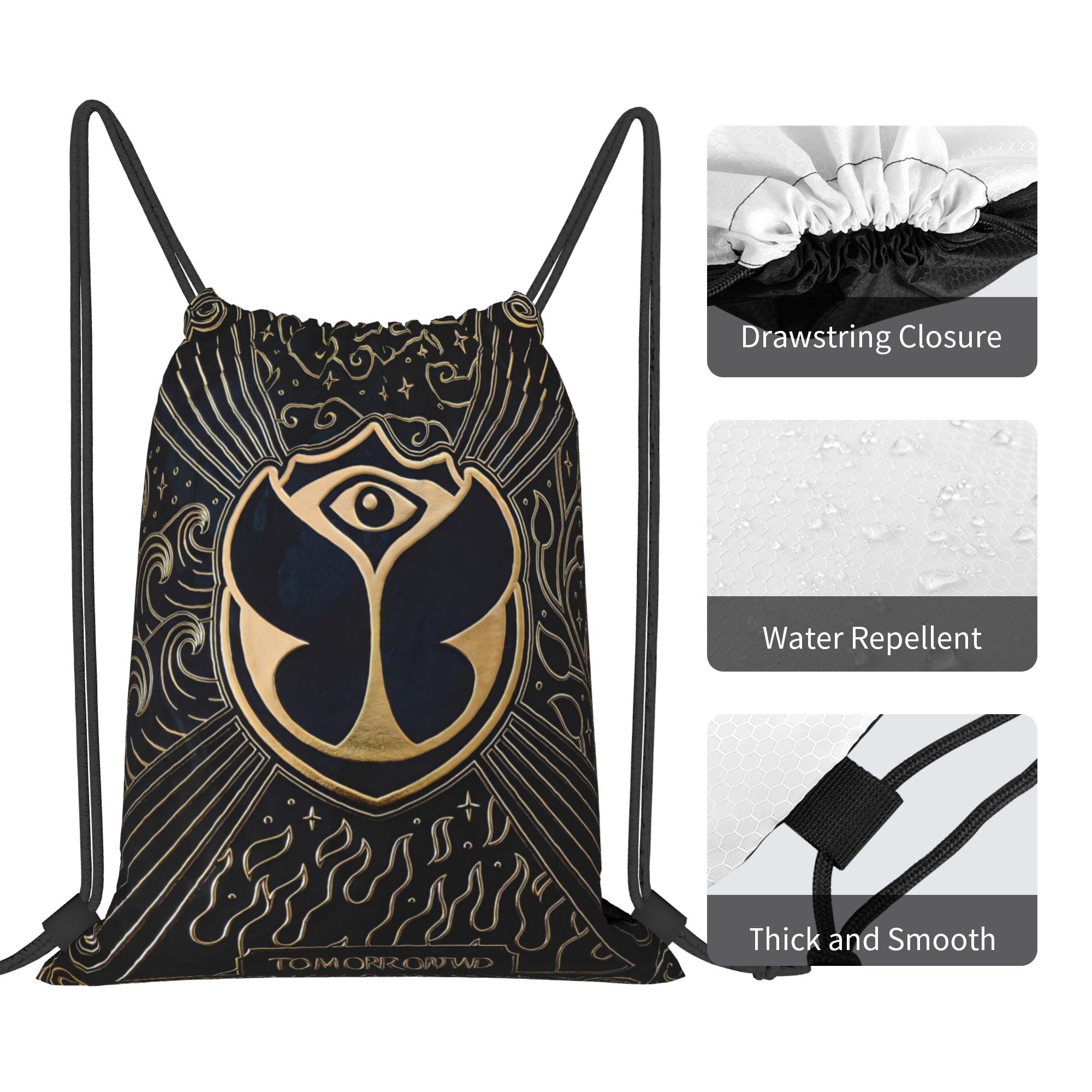 Tomorrowlands  Drawstring Back - Drawstring Gym Bag incelemesi ve fiyatı