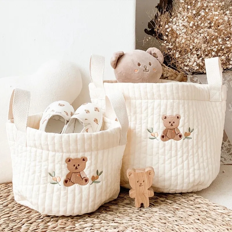 INS Baby Bags Cute Bear Embroi - Backpack Diaper Bag incelemesi ve fiyatı