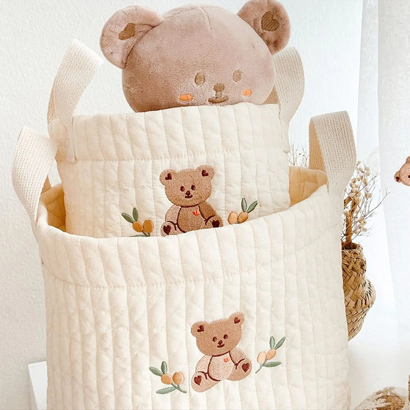 INS Baby Bags Cute Bear Embroi - Backpack Diaper Bag incelemesi ve fiyatı