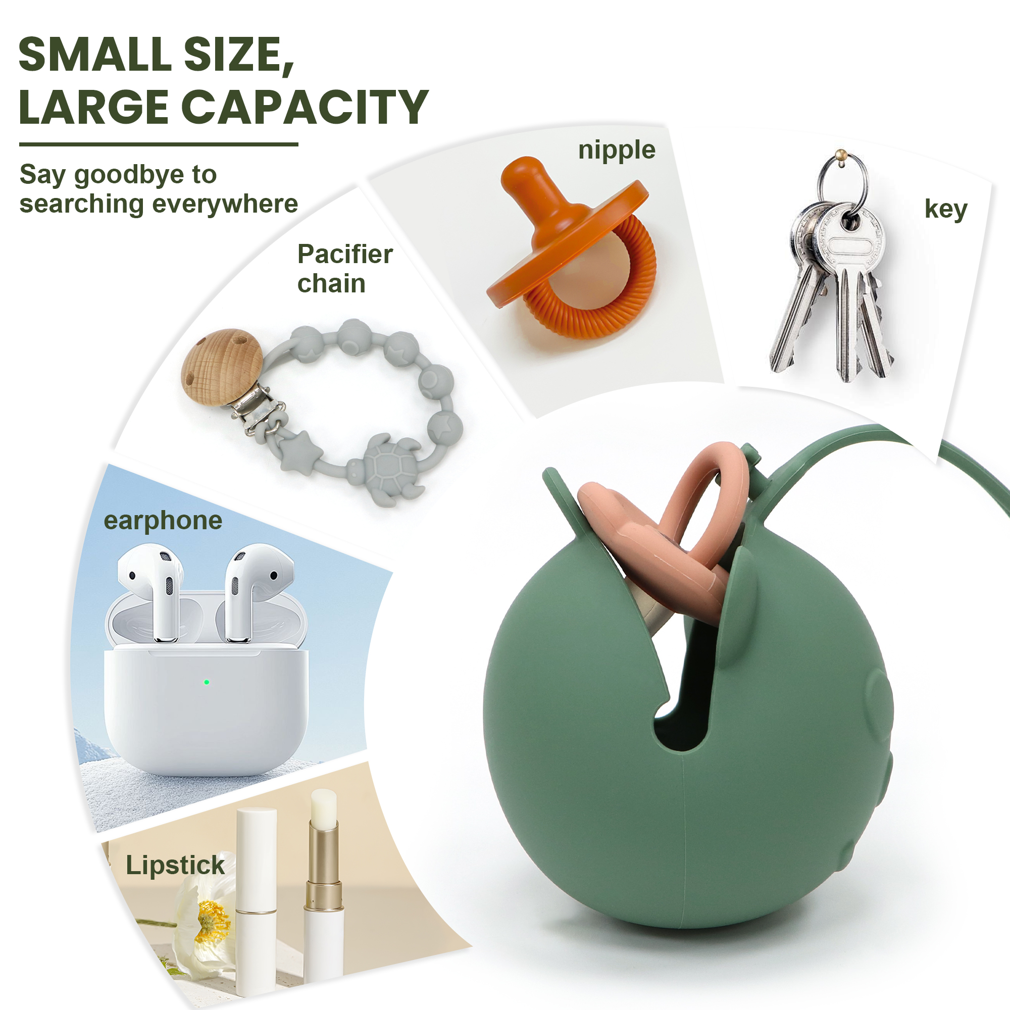 Bear-shaped portable silicone  - Backpack Diaper Bag incelemesi ve fiyatı