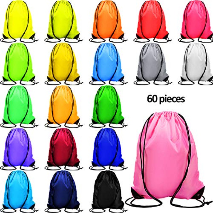 60 Pieces Drawstring Backpack  - Drawstring Gym Bag incelemesi ve fiyatı