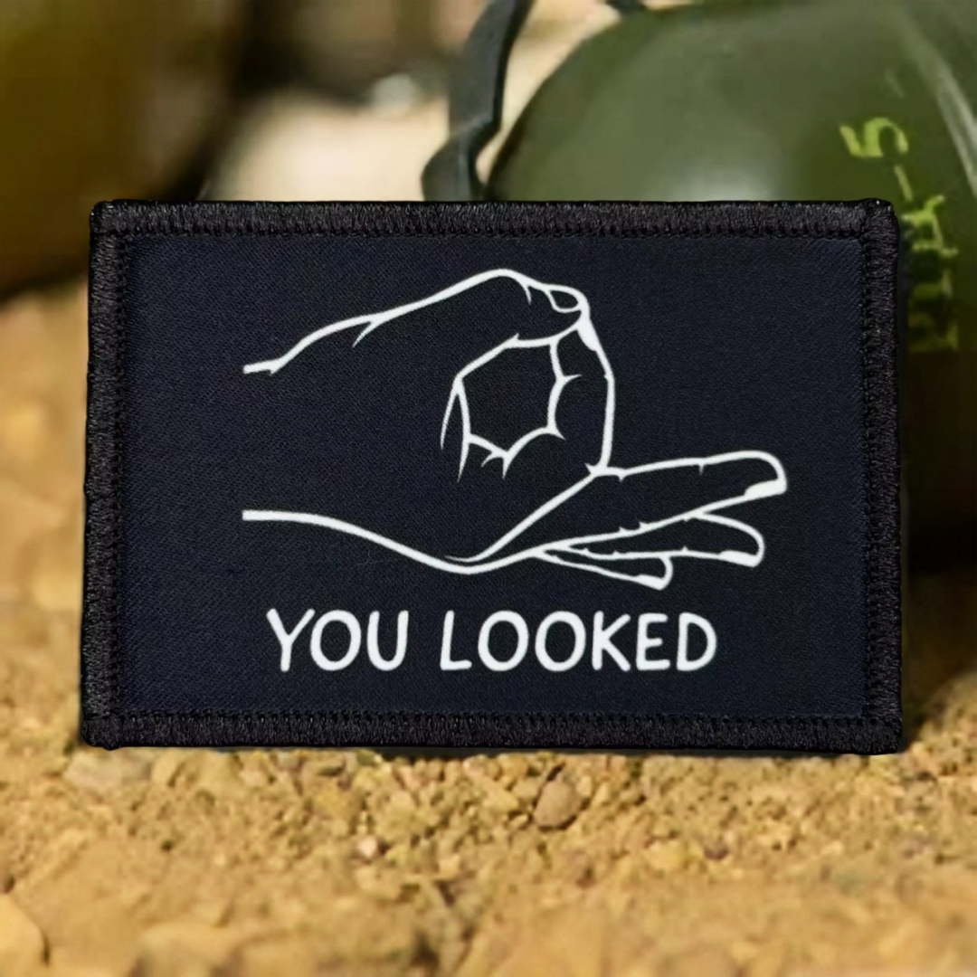 You Looked Morale Badge Patche - Urban Backpack Tactical incelemesi ve fiyatı
