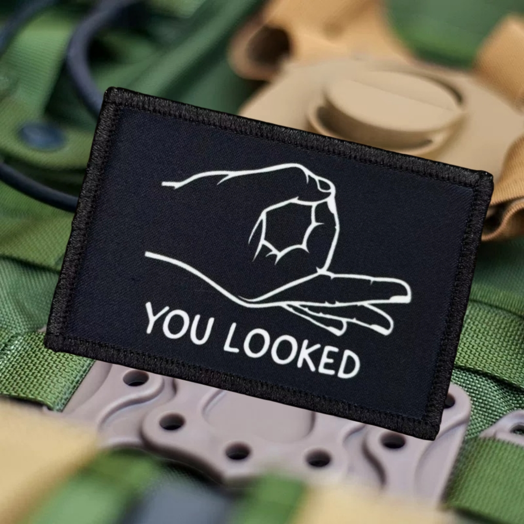 You Looked Morale Badge Patche - Urban Backpack Tactical incelemesi ve fiyatı