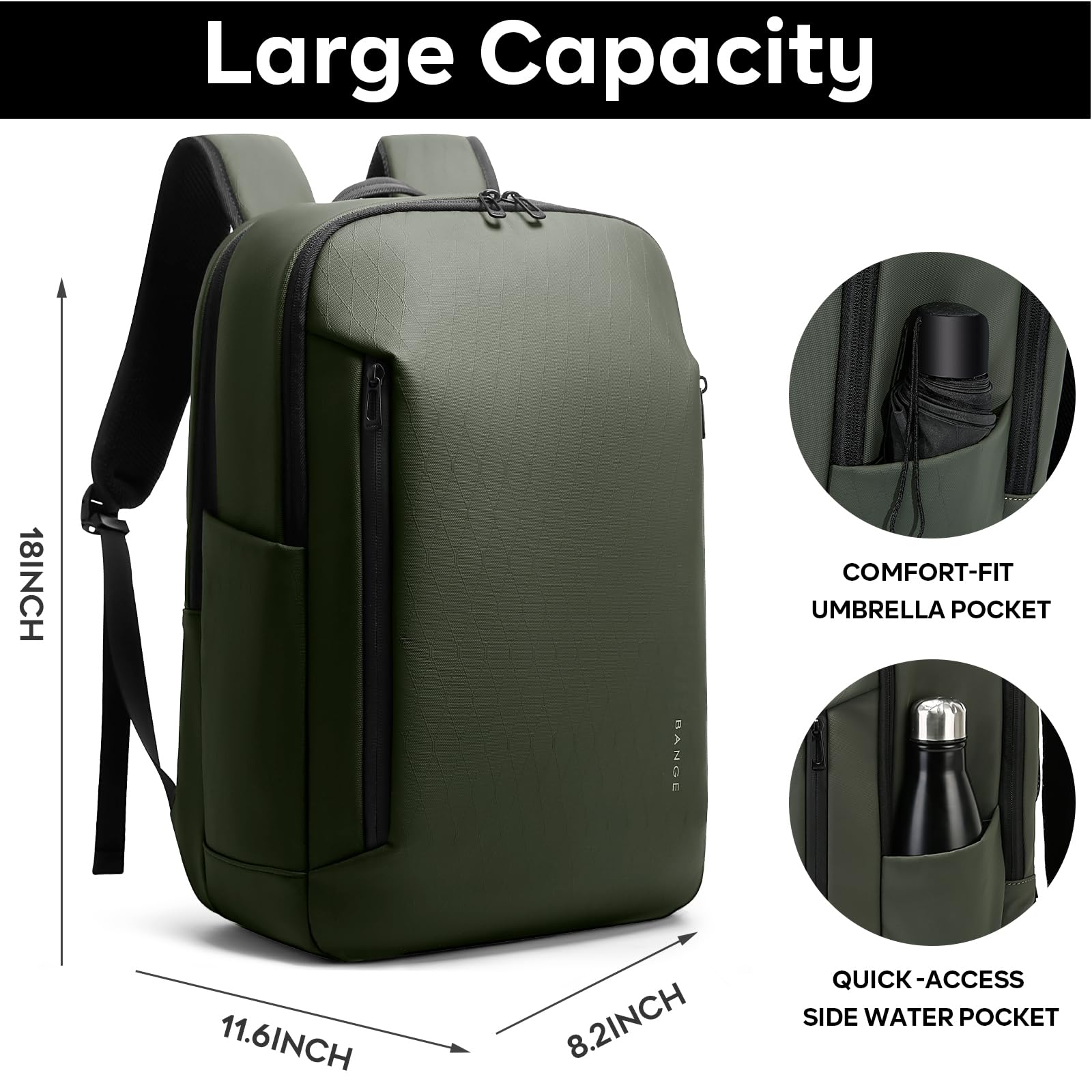 BANGE Fashion Simple Design Wo - Travel Backpack Anti Theft incelemesi ve fiyatı