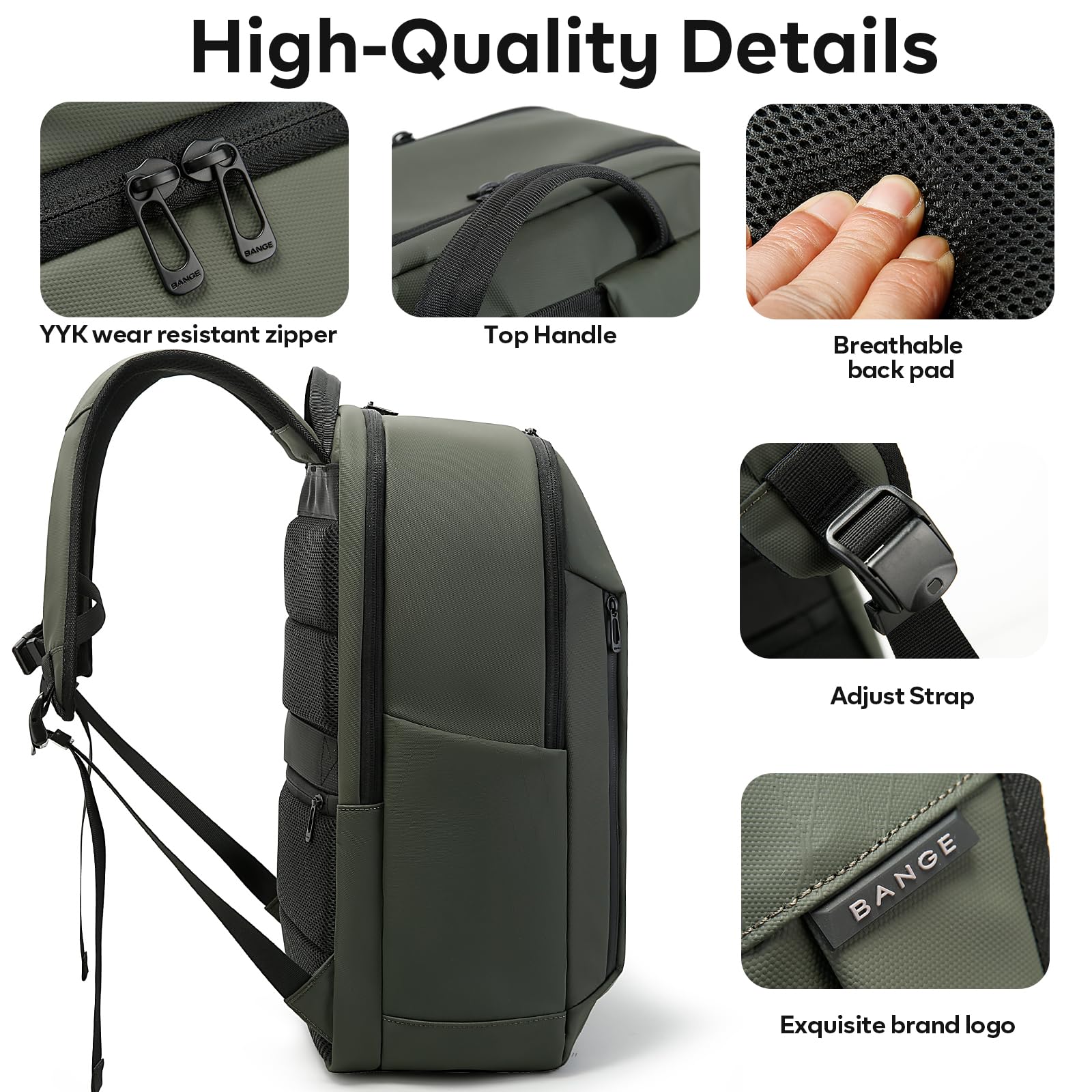 BANGE Fashion Simple Design Wo - Travel Backpack Anti Theft incelemesi ve fiyatı