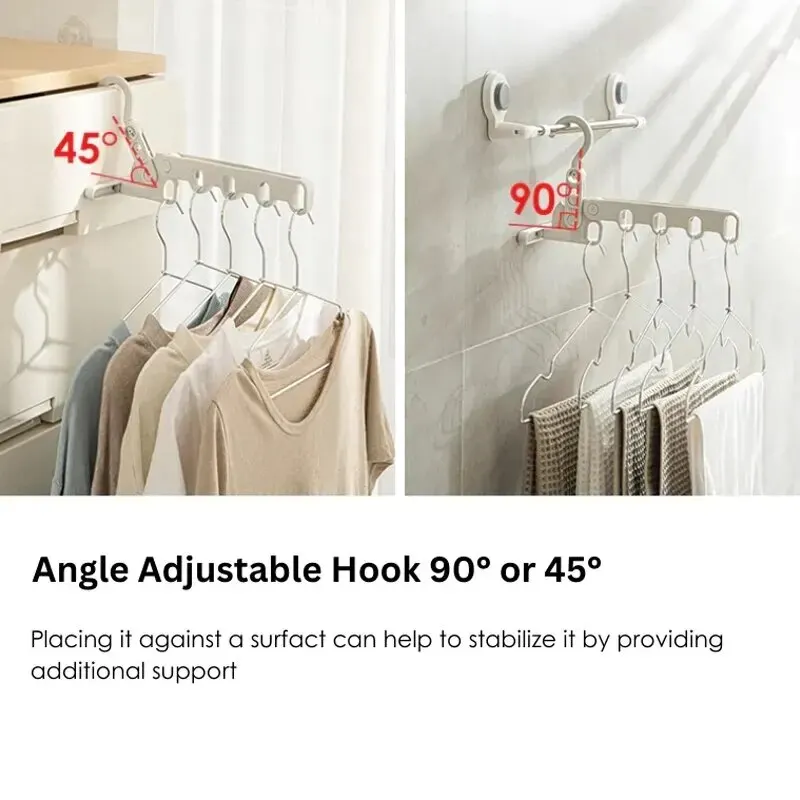5-Hole Portable Clothes Hanger - Foldable Backpack Small incelemesi ve fiyatı