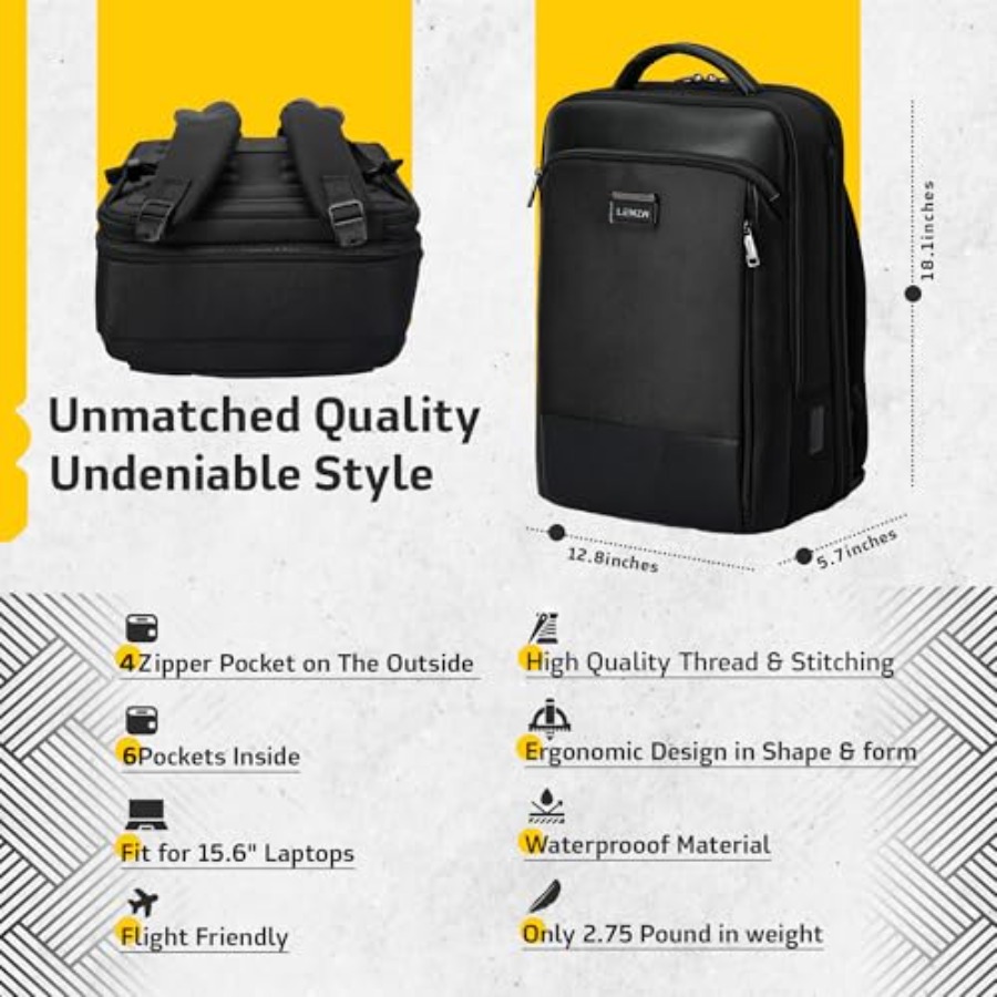 Laptop Business Backpack for M - Travel Backpack Anti Theft incelemesi ve fiyatı