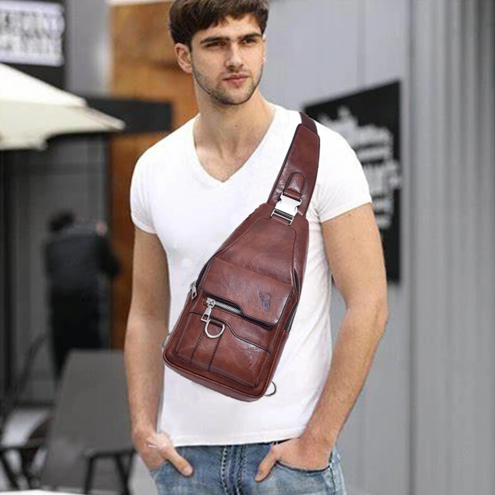 Sling Bag for Men Crossbody Ch - Sling Backpack Shoulder incelemesi ve fiyatı