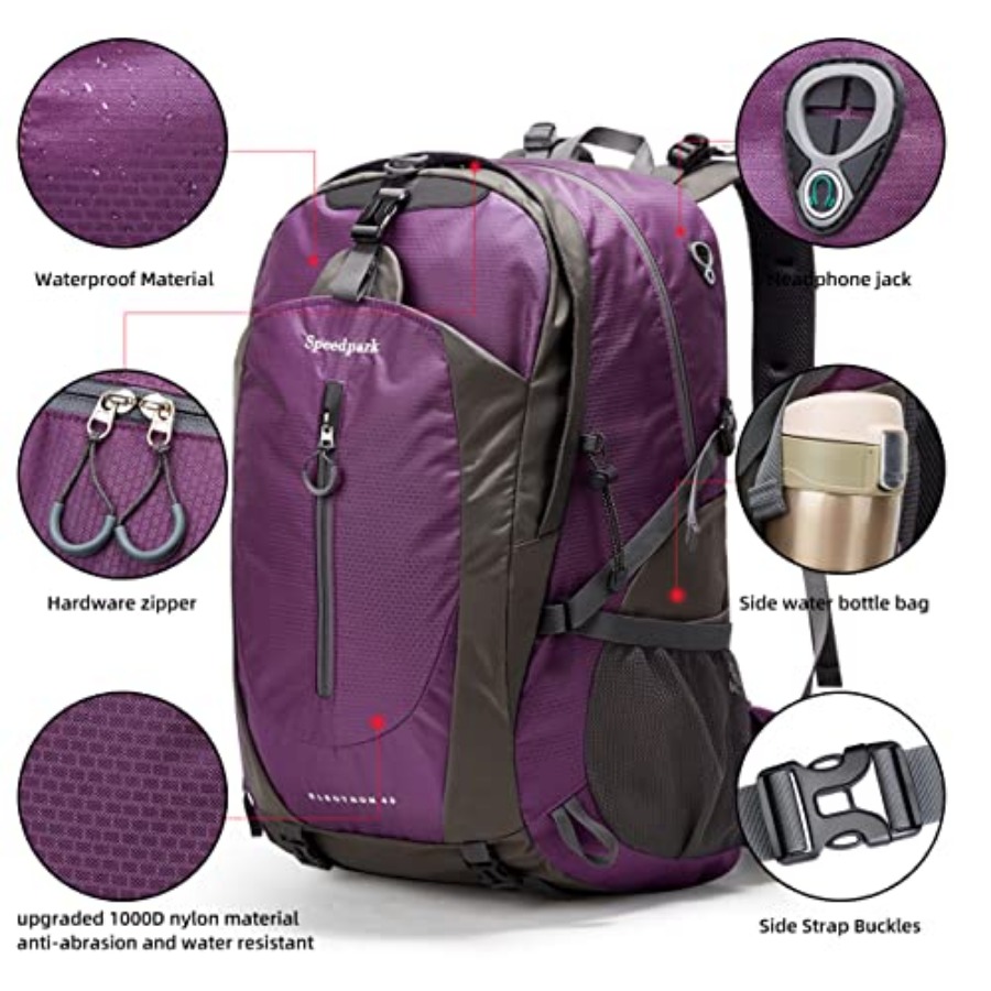 Hiking Backpack 40L Waterproof - Rain Cover Backpack incelemesi ve fiyatı