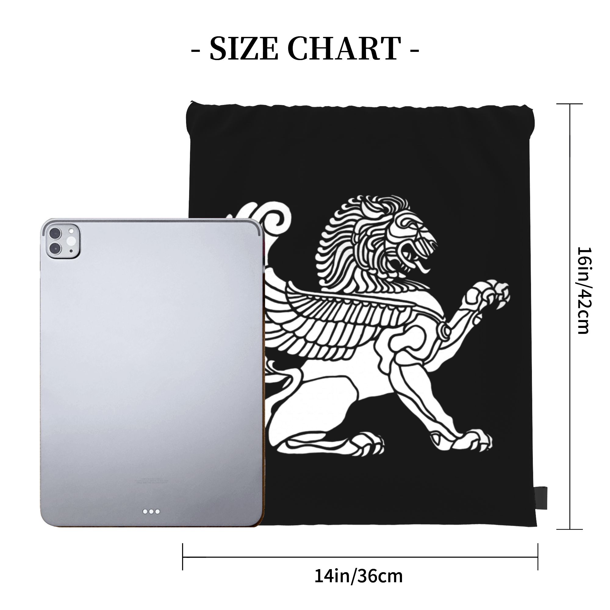 Persian Lion Iranian Iran Pers - Drawstring Gym Bag incelemesi ve fiyatı