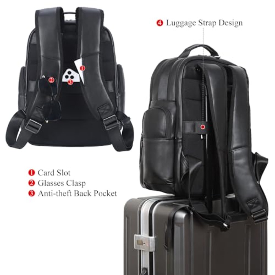 Men's Vintage Leather Backpack - Leather Backpack Vintage incelemesi ve fiyatı