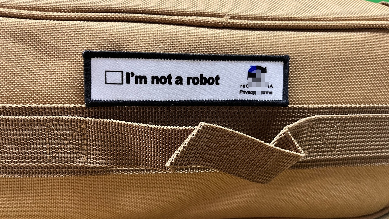 I'm Not A Robot Tactical Patch - Urban Backpack Tactical incelemesi ve fiyatı