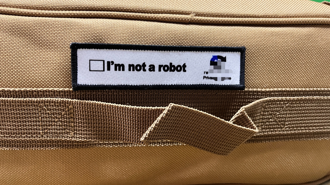 I'm Not A Robot Tactical Patch - Urban Backpack Tactical incelemesi ve fiyatı