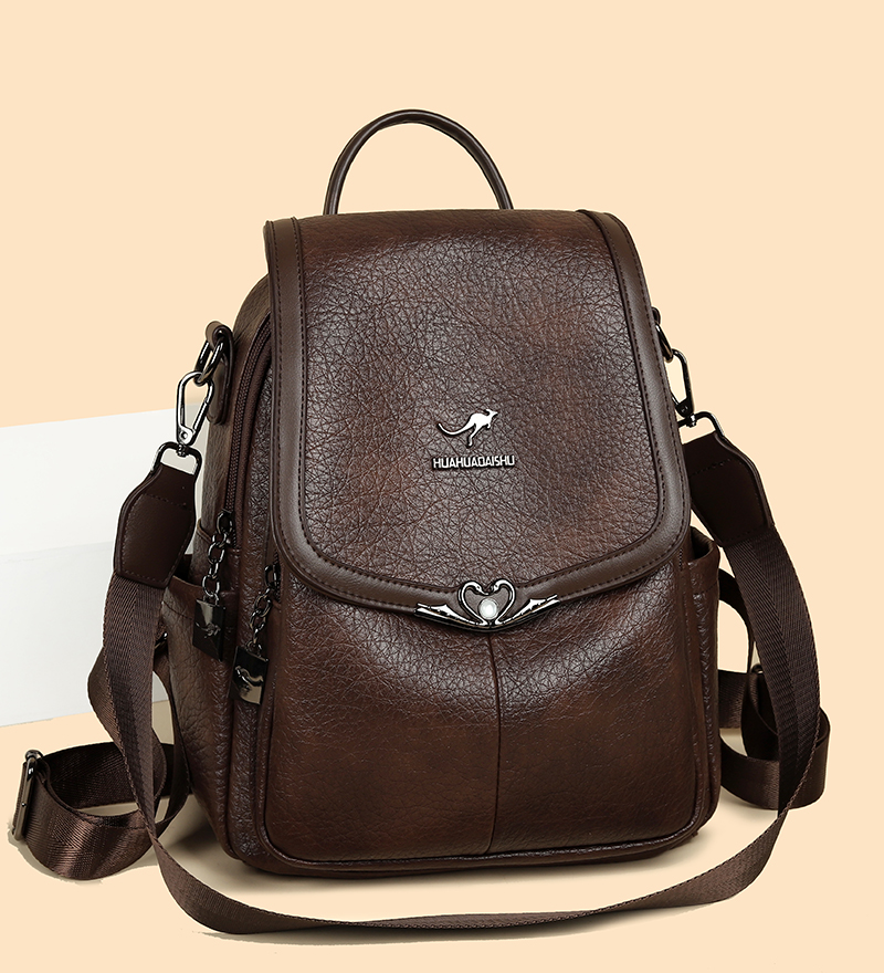 2026 new Ladies Bookbag Rucksa - Leather Backpack Vintage incelemesi ve fiyatı