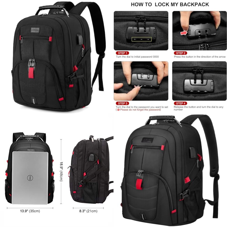 Laptop Backpack for Men Women, - Travel Backpack Anti Theft incelemesi ve fiyatı
