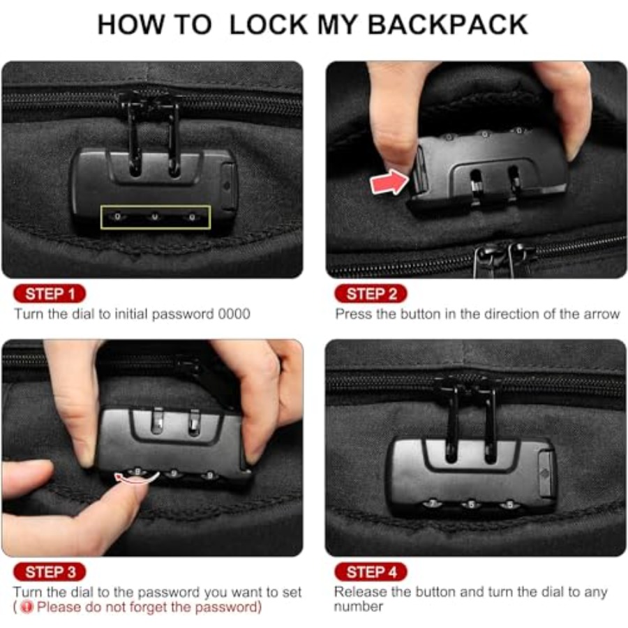 Laptop Backpack for Men Women, - Travel Backpack Anti Theft incelemesi ve fiyatı