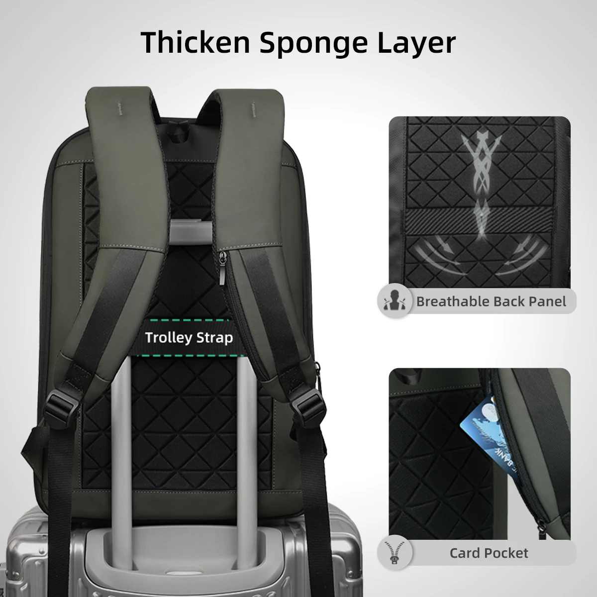 HK Expandable Business Backpac - Laptop Backpack 15.6 incelemesi ve fiyatı