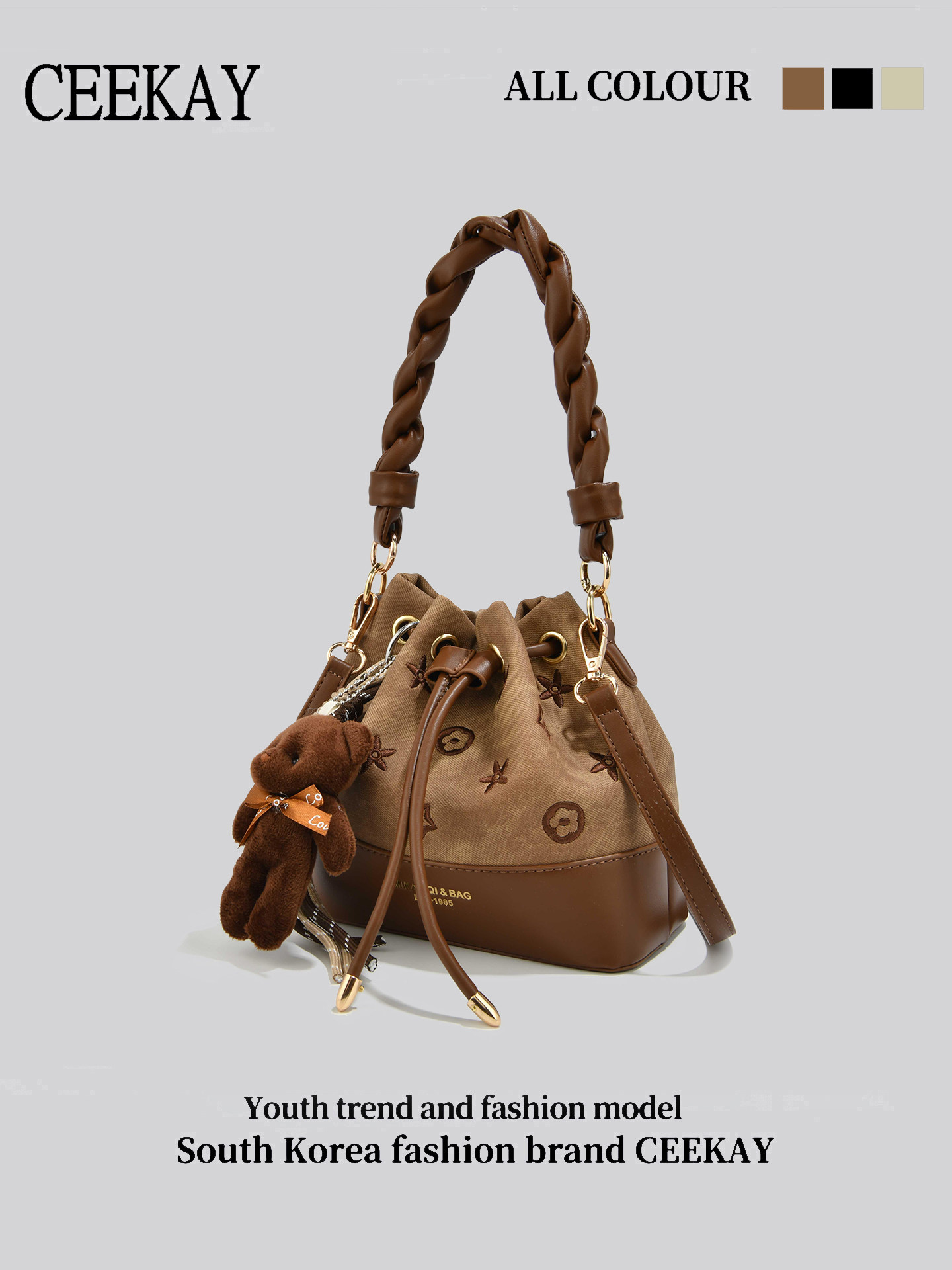 CEEKAY Vintage Drawstring Buck - Leather Backpack Vintage incelemesi ve fiyatı