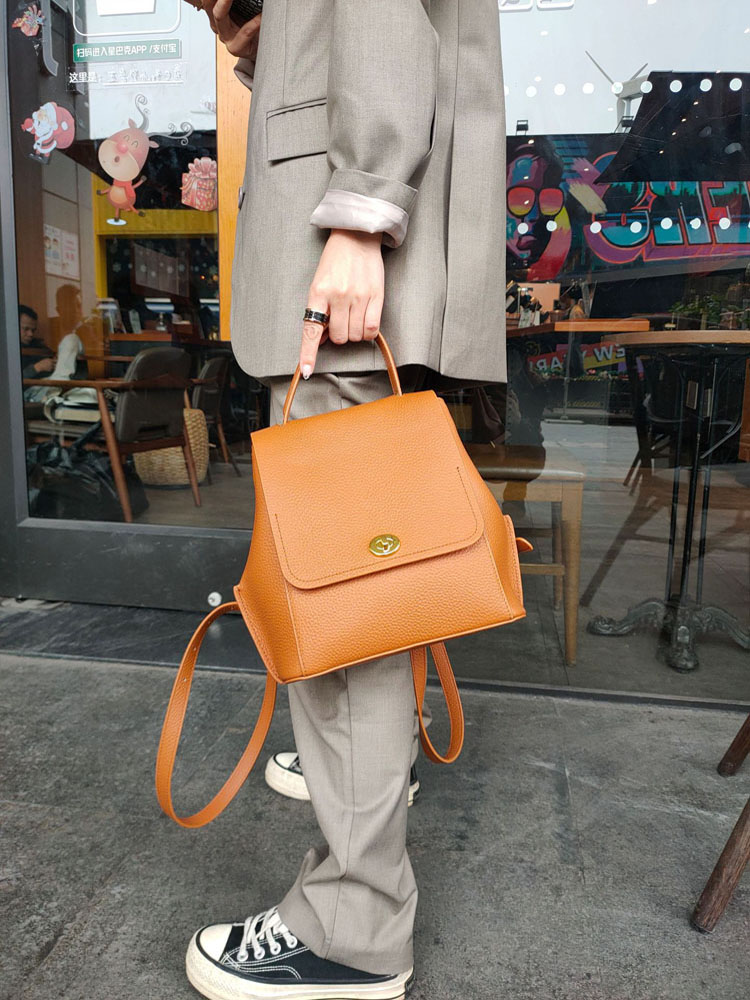Genuine Leather Backpack Women - Leather Backpack Vintage incelemesi ve fiyatı
