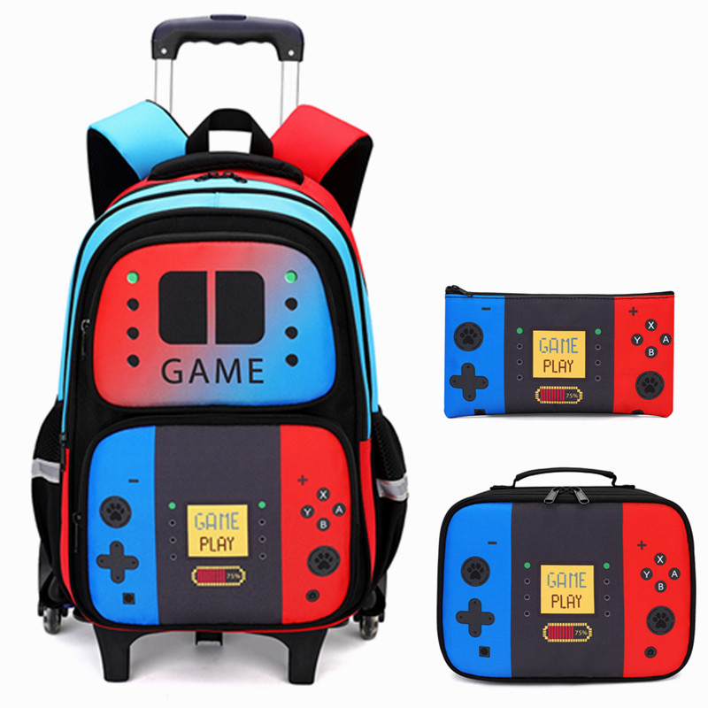 3PCS Kids Rolling Backpack for - School Backpack Teen incelemesi ve fiyatı