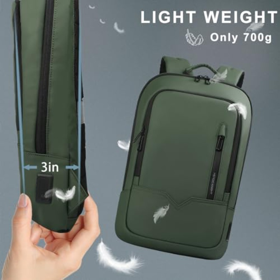 Backpack for Men Business Slim - Travel Backpack Anti Theft incelemesi ve fiyatı