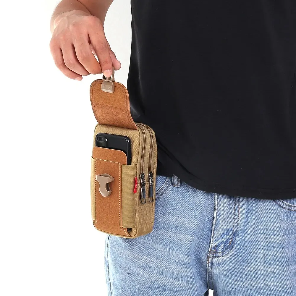 Unisex Belt Pouch Mobile Phone - Canvas Backpack Casual incelemesi ve fiyatı