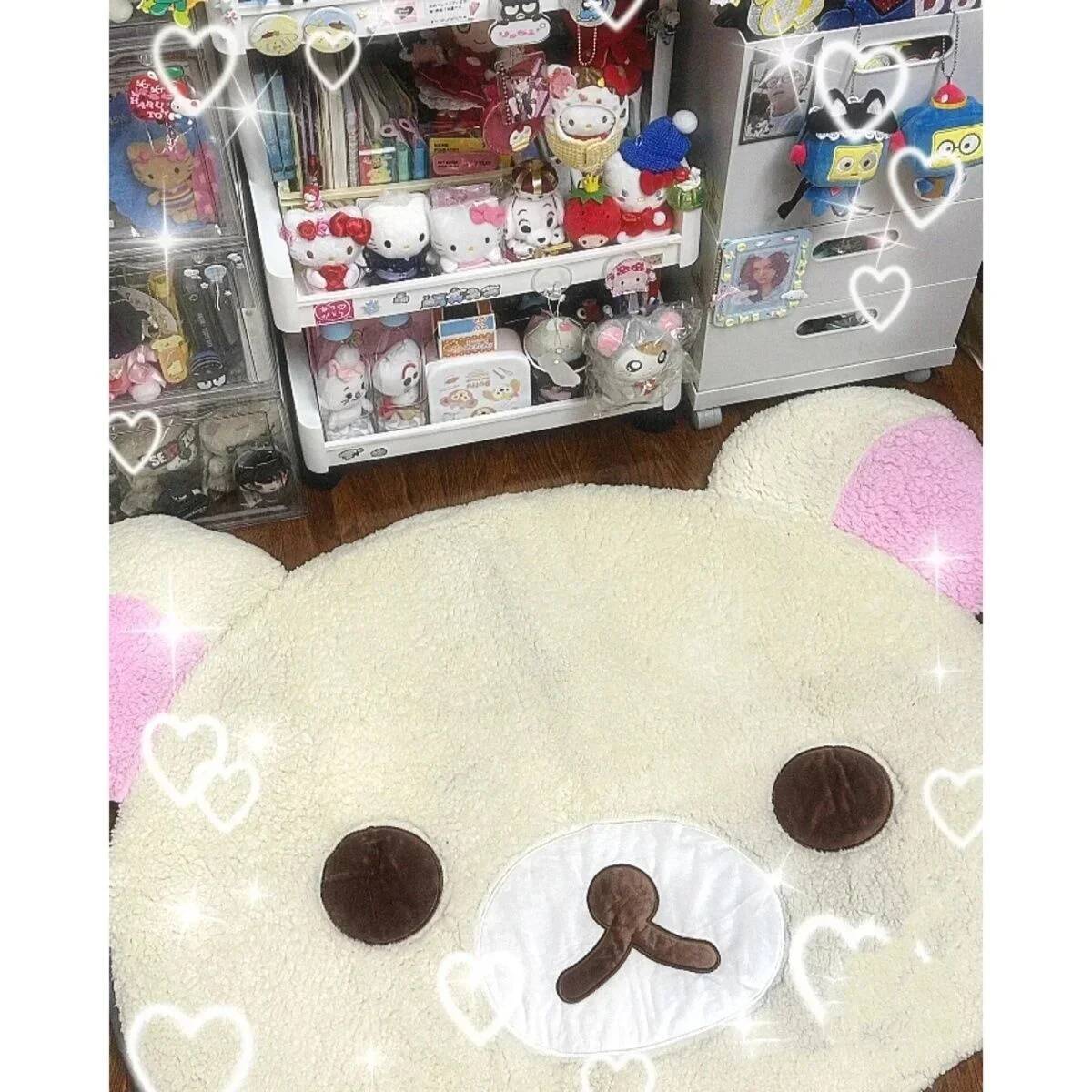 Cartoon Rilakkumas Plush Carpe - Mini Backpack Purse incelemesi ve fiyatı