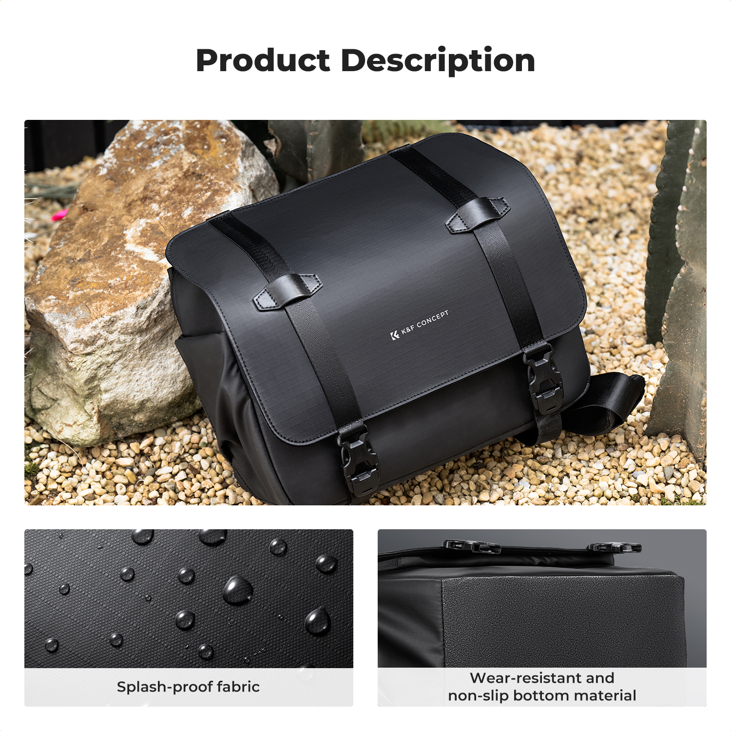 K&F CONCEPT 10L Camera Sling B - Rain Cover Backpack incelemesi ve fiyatı