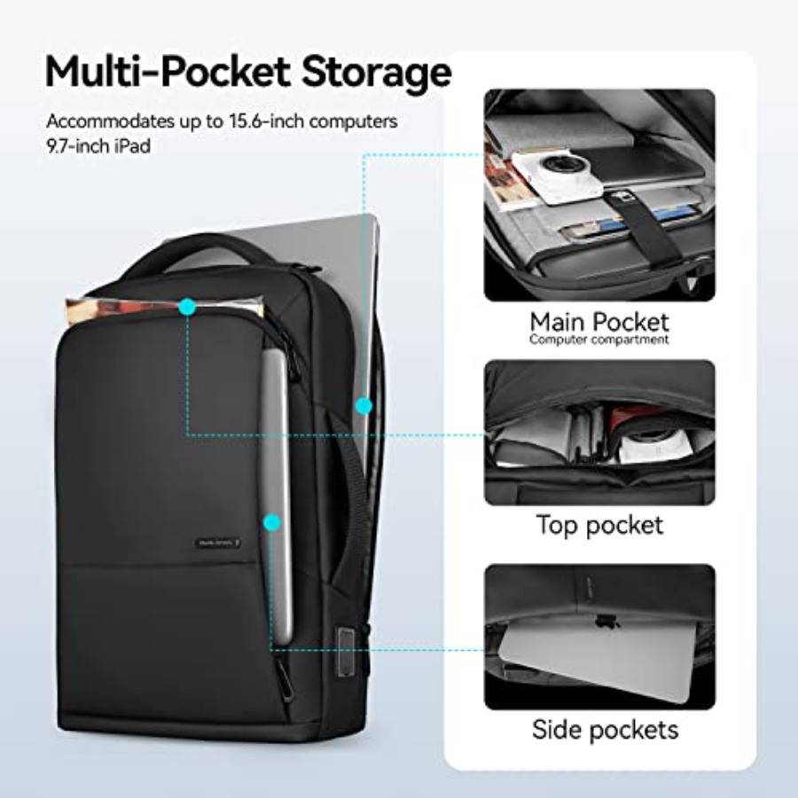Slim Laptop Backpack for Men,  - Laptop Backpack 15.6 incelemesi ve fiyatı