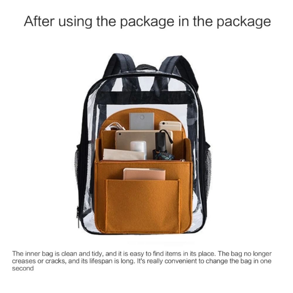 Makeup Organizer Felt Insert B - Backpack Insert Organizer incelemesi ve fiyatı