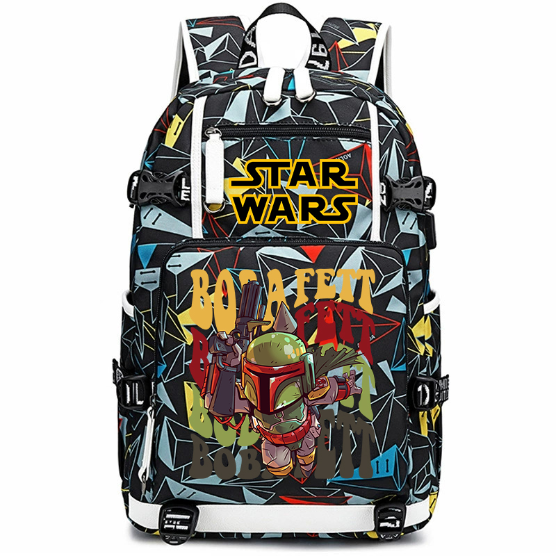 Star Wars Boba Fett Print Stud - School Backpack Teen incelemesi ve fiyatı