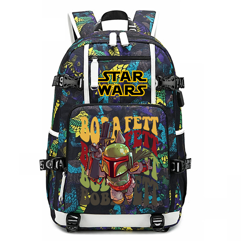 Star Wars Boba Fett Print Stud - School Backpack Teen incelemesi ve fiyatı