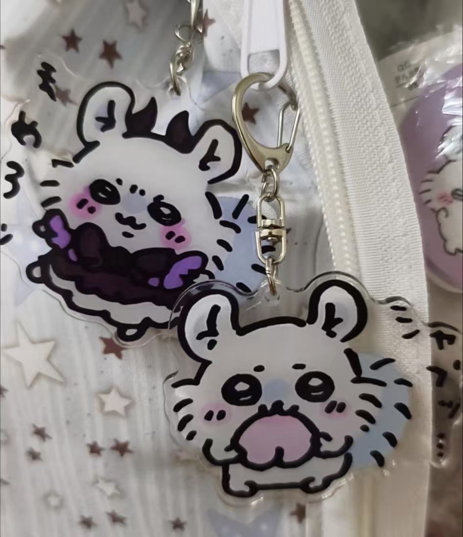 Unisex Chiikawa Keychain Penda - Mini Backpack Purse incelemesi ve fiyatı